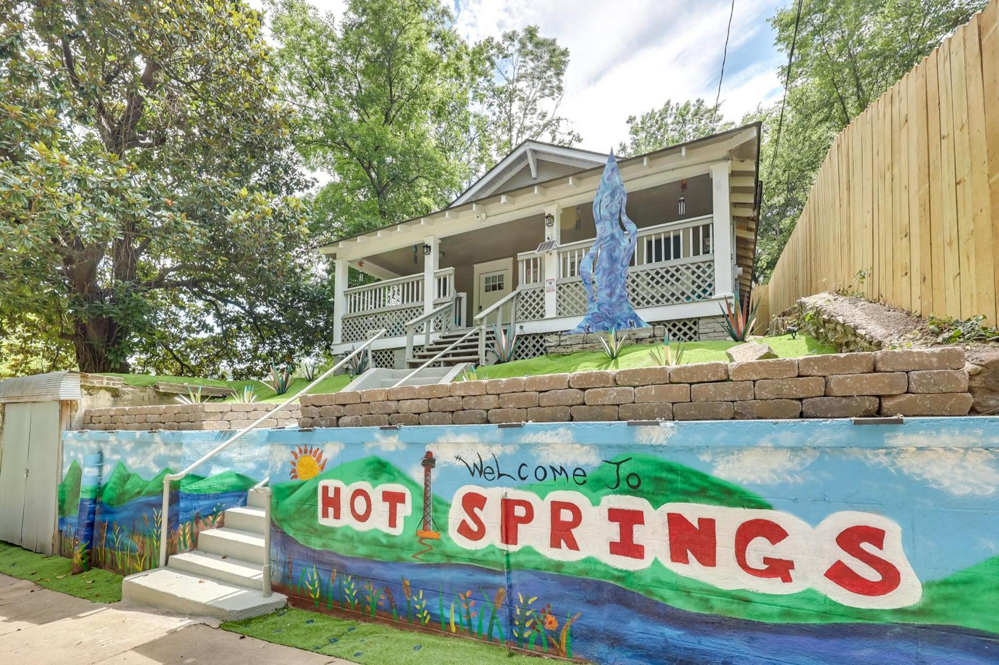 Hot Springs Home With Yard, Walk To Bathhouse Row! Dış mekan fotoğraf